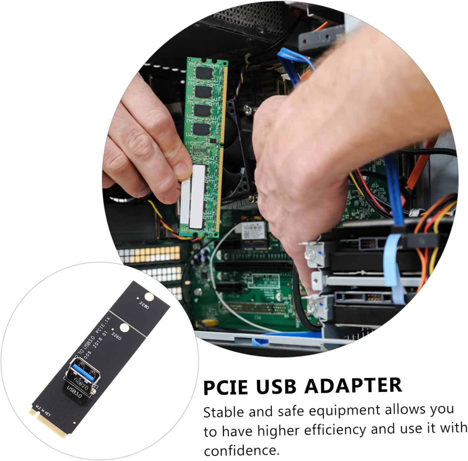 Hemobllo 12pcs USB to Pci Expansion Cards for Enhanced Data Transfer Speed Compatible Pci for Computer Upgrades and Additional USB Ports