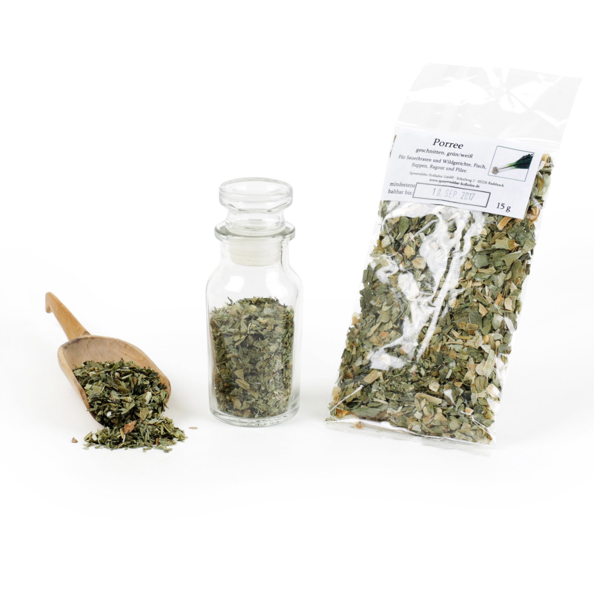 Lauch geschnitten, Porree grün/weiß, Salatkräuter, Suppen Gewürz, Suppengrün getrocknet, Suppengewürz, glutenfrei, 15g Lebensmittel & Getränke
