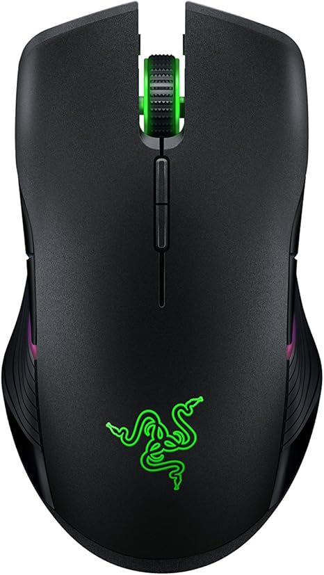 Amazon Com Razer Lancehead 5g Optical Sensor 16 000 Dpi On Board And Cloud Memory Ambidextrous Gaming Mouse With Razer Chroma Rgb Lighting Grey Video Games