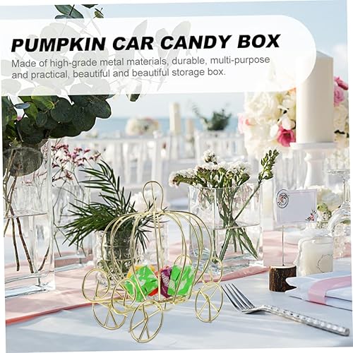 Miniatura 4 de SOLUSTRE Caja de 6 cajas de caramelos, cesta de velas de calabaza, caja de dulces de Halloween, almacenamiento de dulces, dulces de Pascua, florero