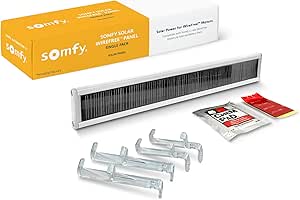 Amazon.com : Somfy Wirefree Li-ion Solar Panel Kit - Solar Power for ...