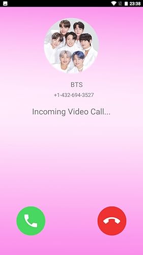 Fake Video Call With BTS