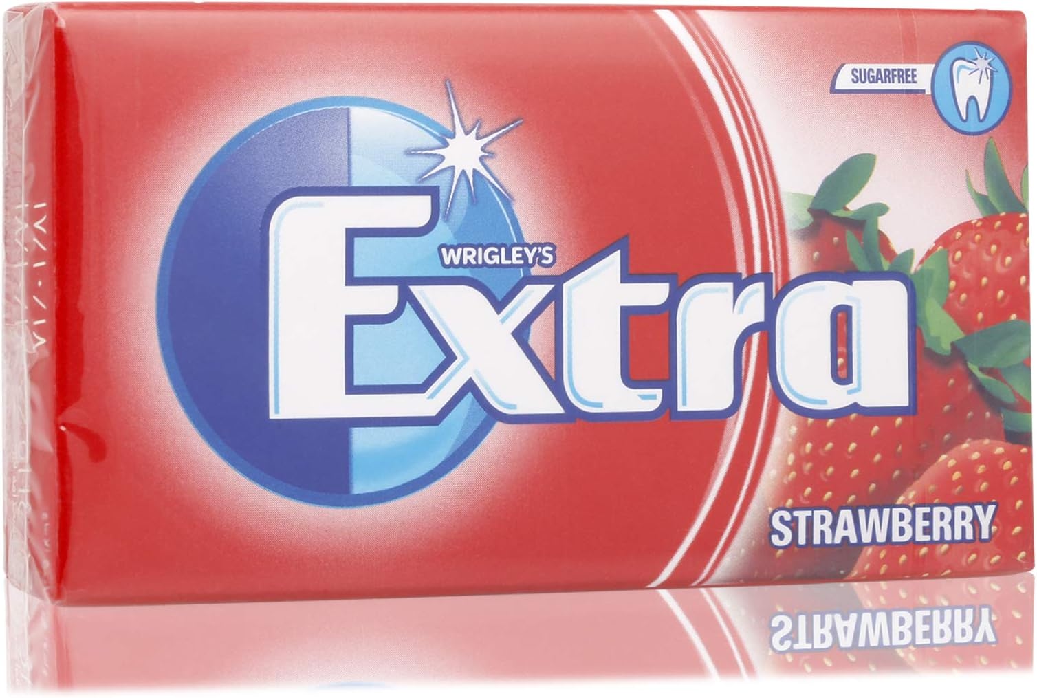 Wrigley's Strawberry Flavor Chewing Gum - 27 gm