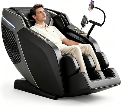 2026 Luxury 4D Massage Chair Full Body SL-Track Zero Gravity Massage Chairs