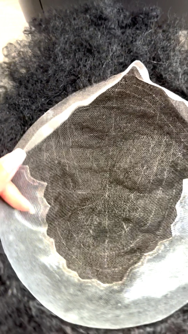 Amazon.com : Afro Toupee For Black Men Afro Hair Units 100
