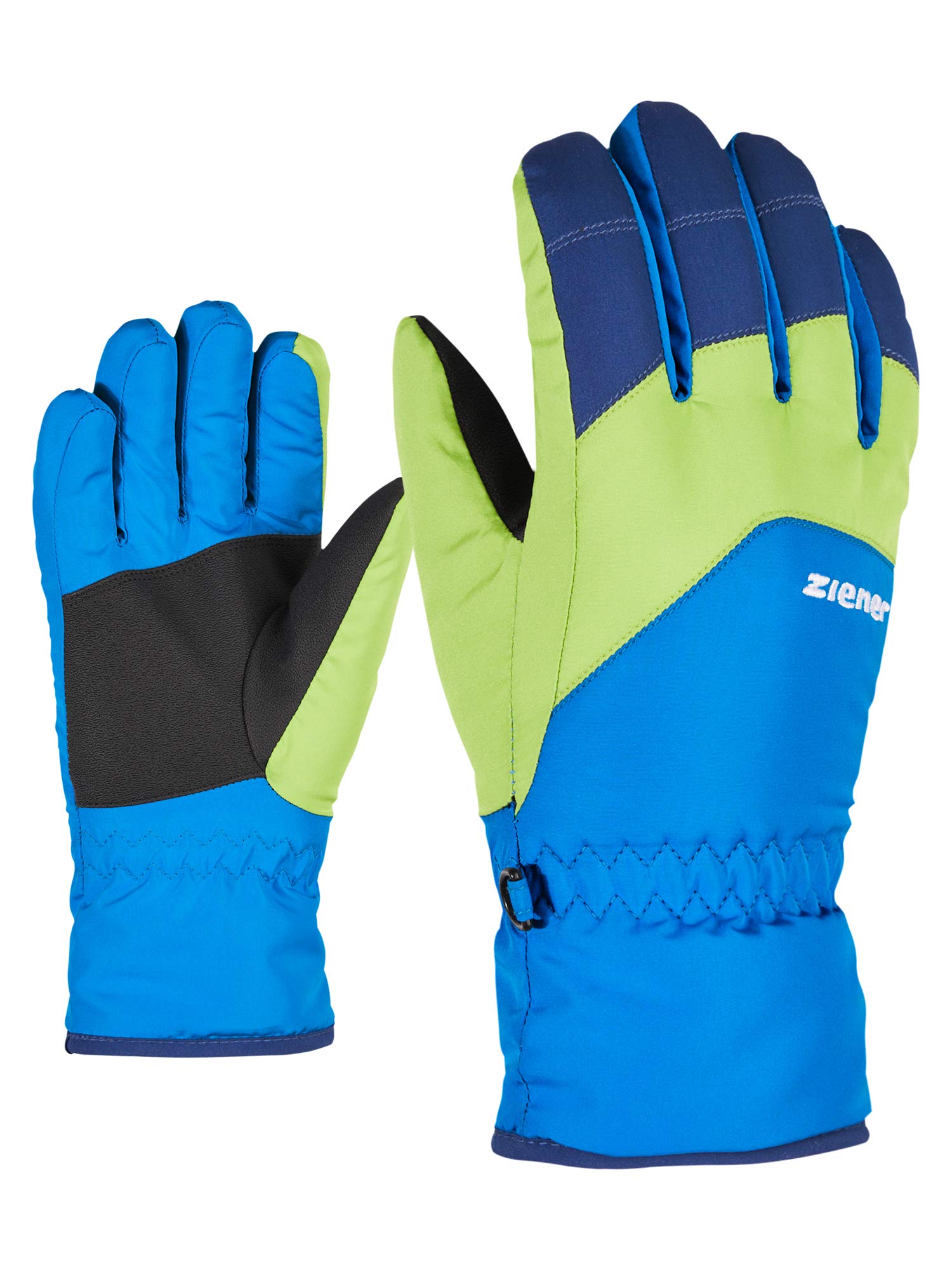 Ziener Children's Lando Glove Junior Ski Gloves Winter Sports Persian Blue 6.5 (L)