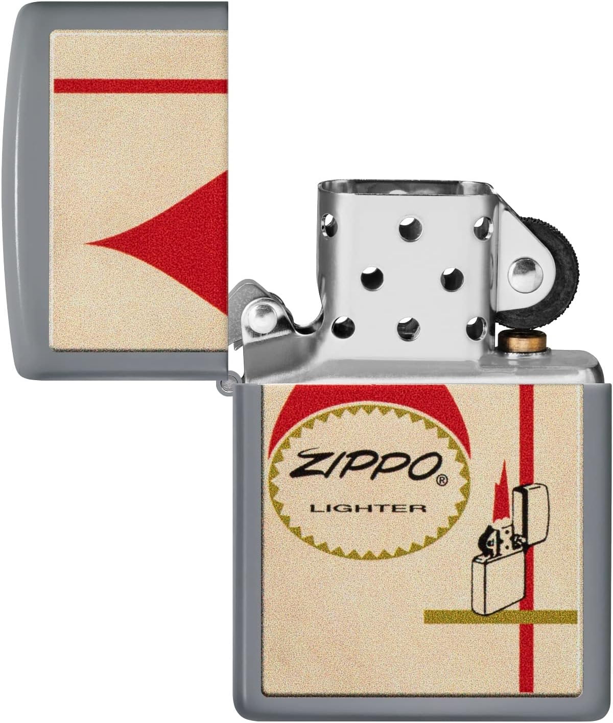 ZIPPO Original Lighter Petrol (Zippo Design 60006518)