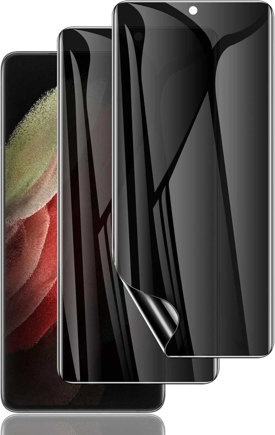 LYWHL [2 Pack for Galaxy S21 Ultra Privacy Screen Protector, AntiSpy