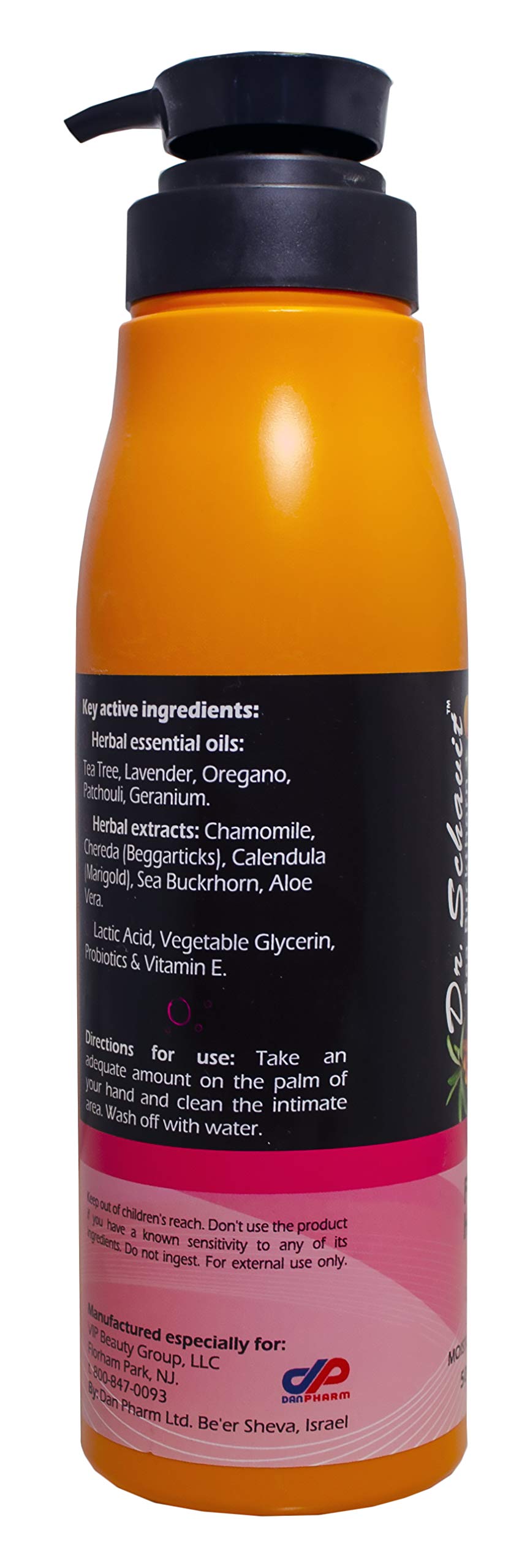 Lavado femenino para pieles sensibles – Lavado íntimo de equilibrio de pH suave – Lavado de piel íntimo higiénico diario con espino amarillo y aceite de árbol de té – 16.9 onzas líquidas 6
