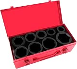 TONYNOL 1 Inch Drive Deep Impact Socket Set