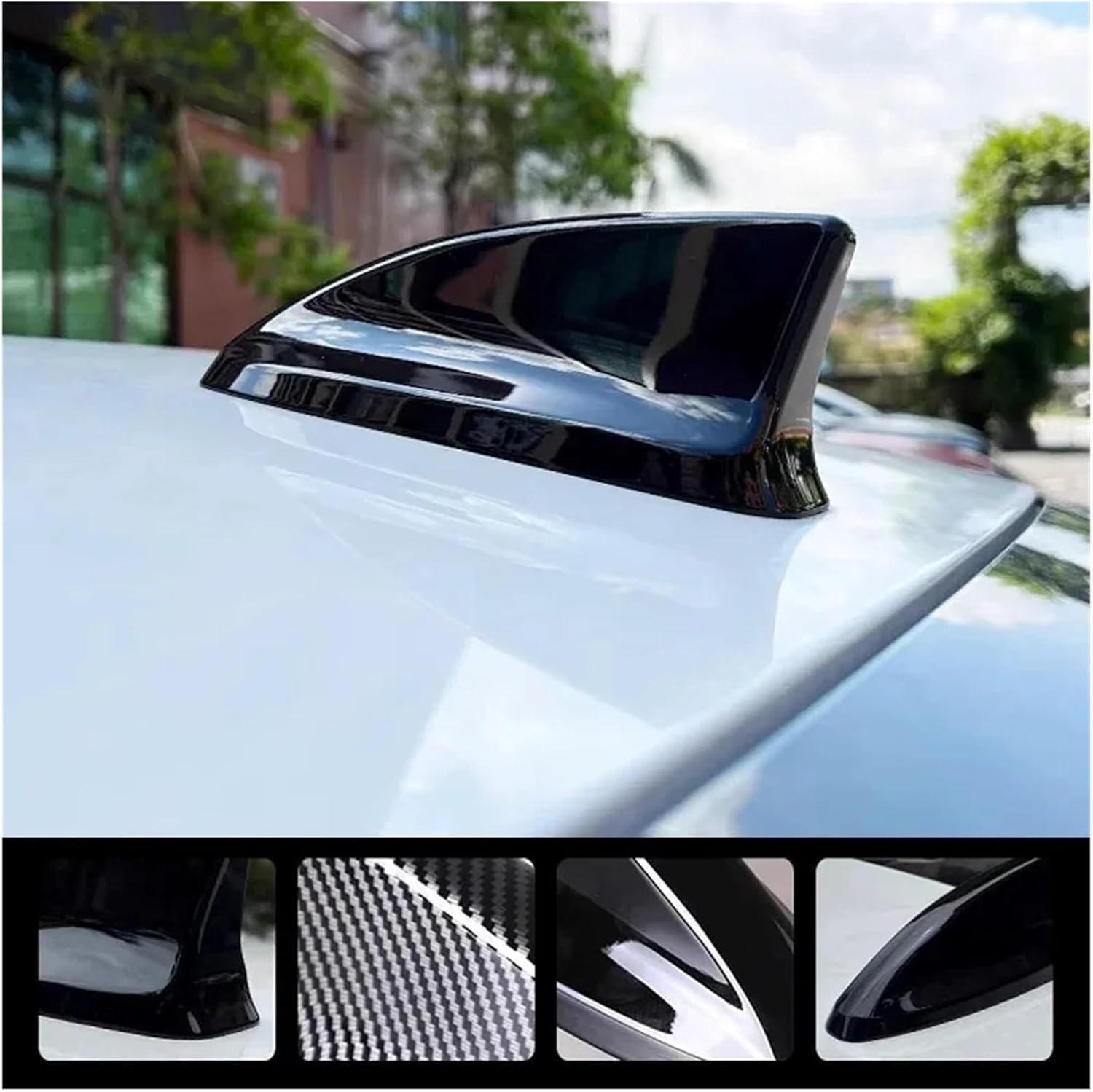 Shark Fin Antenna Decorative Cover/Aftermarket Antenna Trim Shell-Car Accessory&Modification Part for The 11th Generation Civic(Style1)