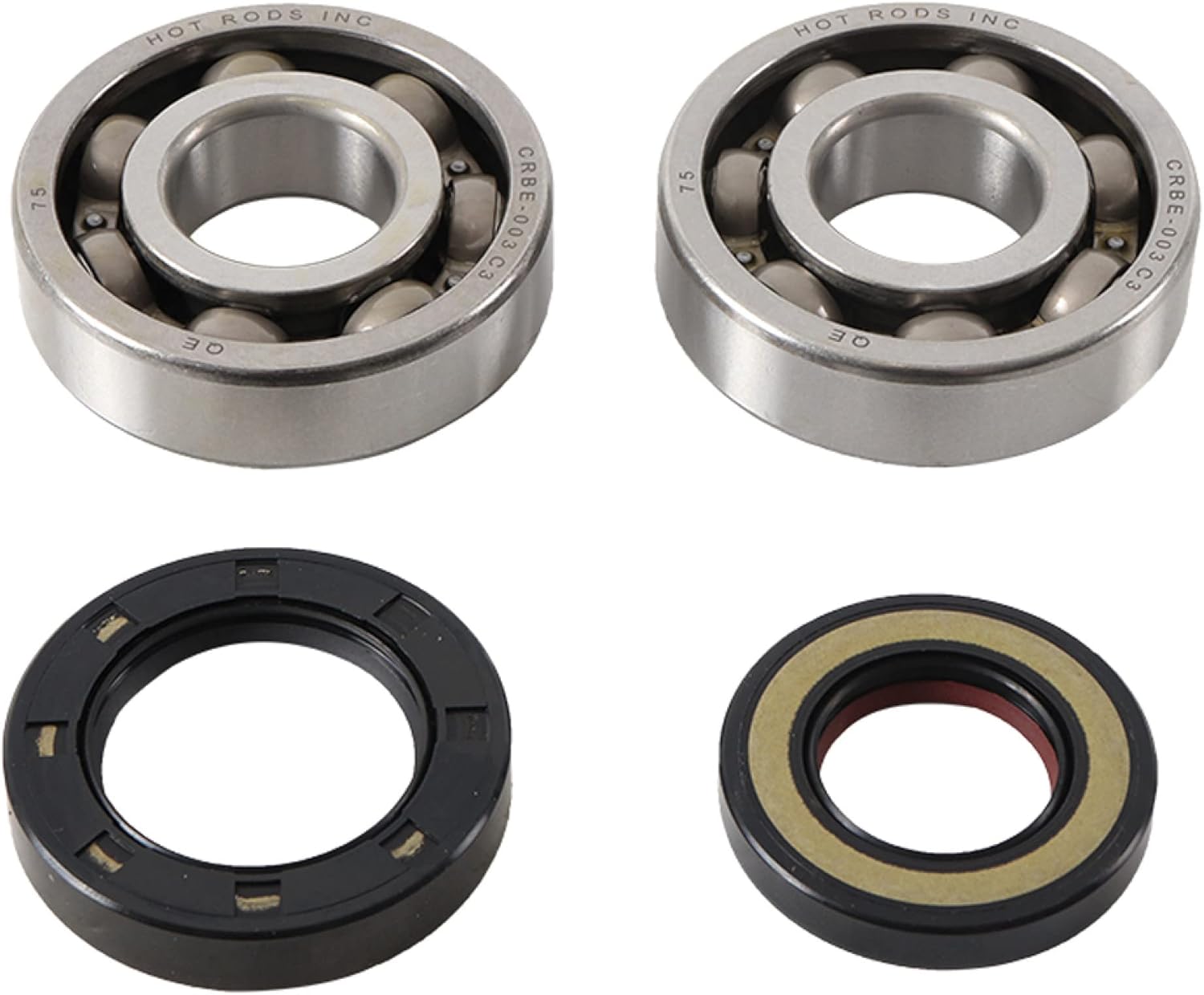 Hot Rods Main Bearing Seal Kits K013 Compatible With/Replacement For Honda ATC 250 R 1985-1986, TRX 250 R 1986-1989