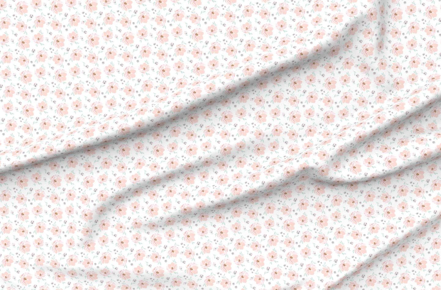 Spoonflower Fabric - Jumbo Nursery Baby Wholecloth Printed on Petal Cotton Fabric Fat Quarter - Sewing Quilting Apparel Crafts Decor