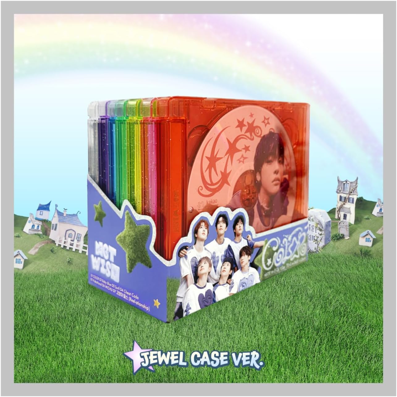 N'CT W'ISH COLOR 3rd Mini Album with Tracking Sealed (Surf Version)