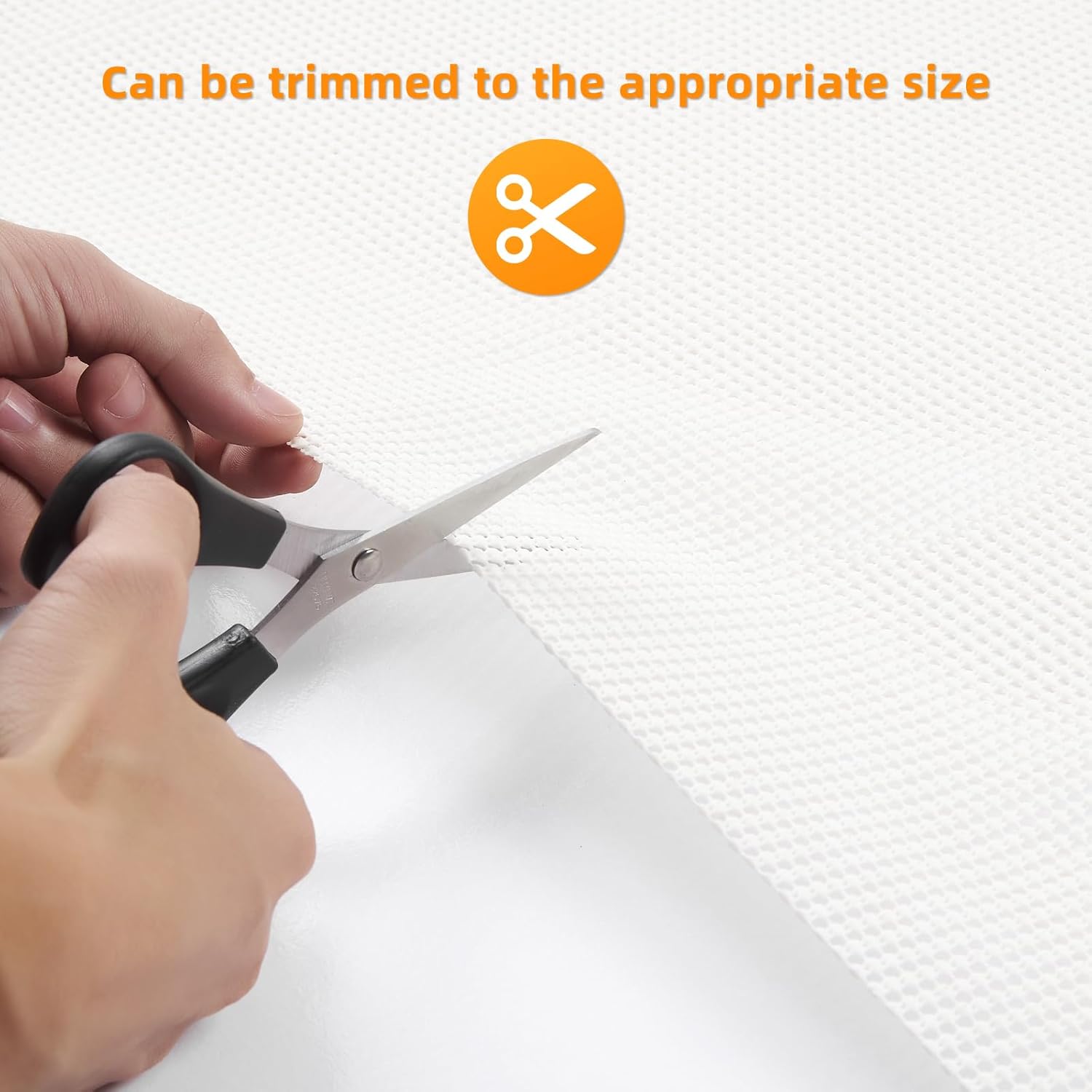 Non Slip Rug Pads Premium PVC Prevents Carpet Slippage Large Size Rug pad Easy Cut-to-Size Perfectly Fits Wood Floors Ceramic Tiles and Smooth Surfaces (9'×12')