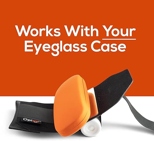 Miniatura 9 de Oplee Funda para lentes de contacto de viaje, diseño portátil con espejo integrado (solo estuche de viaje)