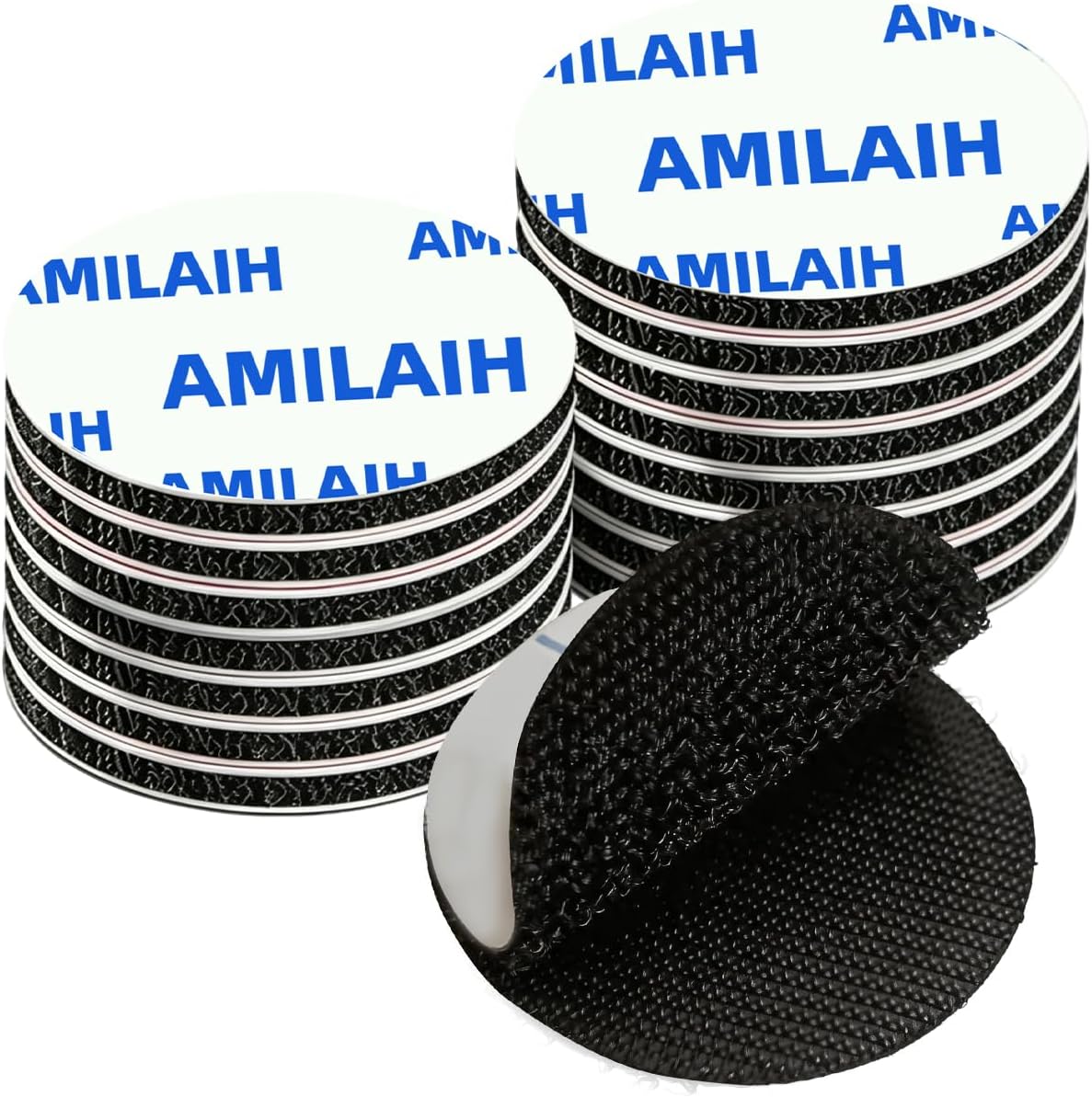 16 Sets Heavy Duty Hook and Loop Tape Dots with Super Adhesive