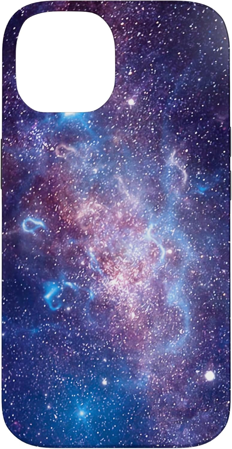 Purple galaxy Case for iPhone 16