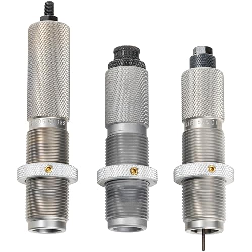 RCBS Group C 3-Die Set, Roll Crimp Reloading Dies for Straight-Wall Rifle Cartridges