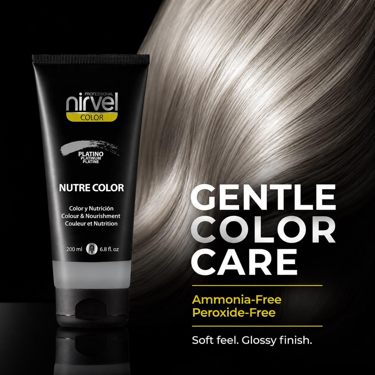 Nirvel Nutre Colour Blond Platinum Toner Mask 200 ml (Platinum)