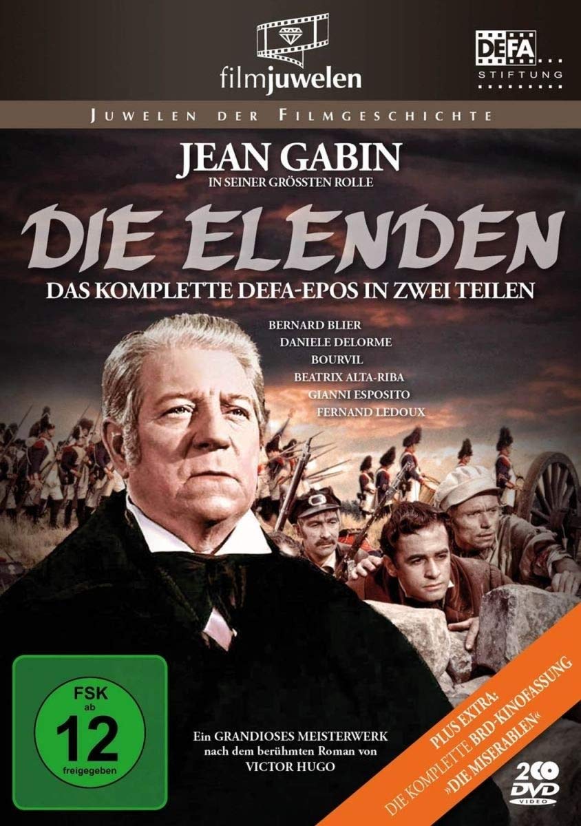 Die Elenden / Die Miserablen - Der legendäre Kino-Zweiteiler (DEFA Filmjuwelen) (2 DVDs) [1958]