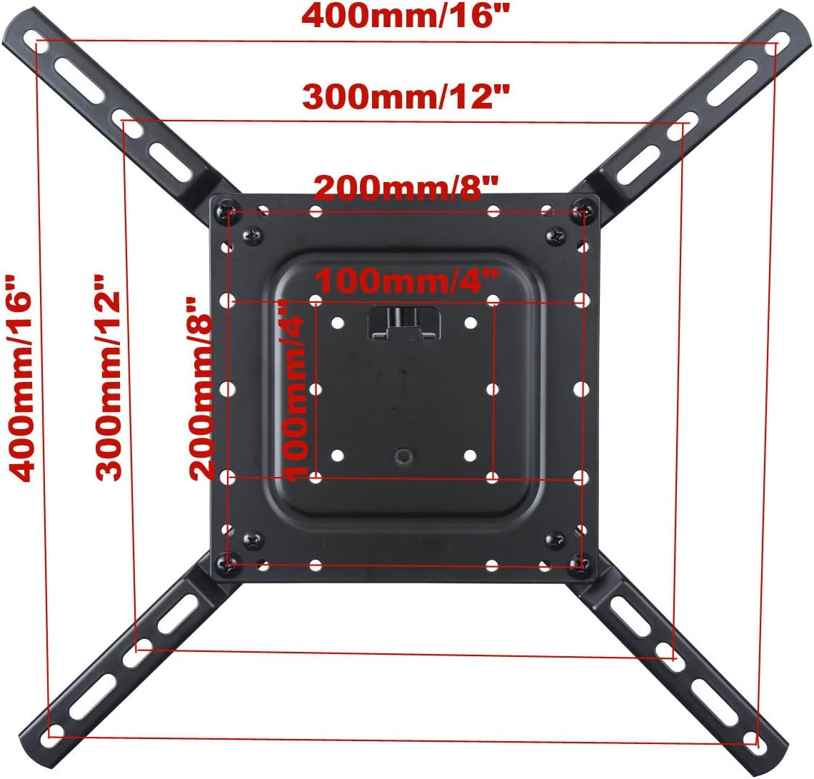 VideoSecu Articulating Tilt Swivel TV Wall Mount for 32 to 55 inch Westinghouse Toshiba Panasonic Vizio Sharp AQUOS Sony Bravia Samsung LG Haier Pioneer ProScan RCA TV CB6