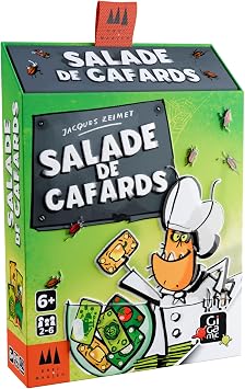 GIGAMIC - Cockroach Salad Card Game, 6 Years to 99 Years, DRKSAL