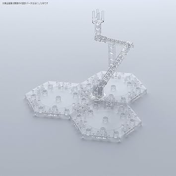 Bandai Hobby - Action Base - Clear Action Base 4 (1/100) Multi