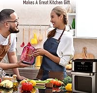 Vista 9 de Juego de hojas magnéticas para freidora de aire, tabla de tiempos de cocción de freidora de aire instantáneo, accesorios para freidora de aire, hoja