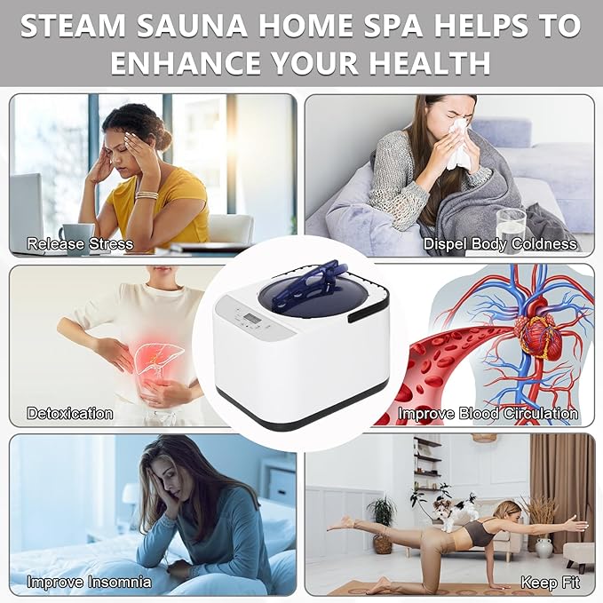 Generador de Vapor Sauna 4L 1500W con Control Remoto miniatura 7