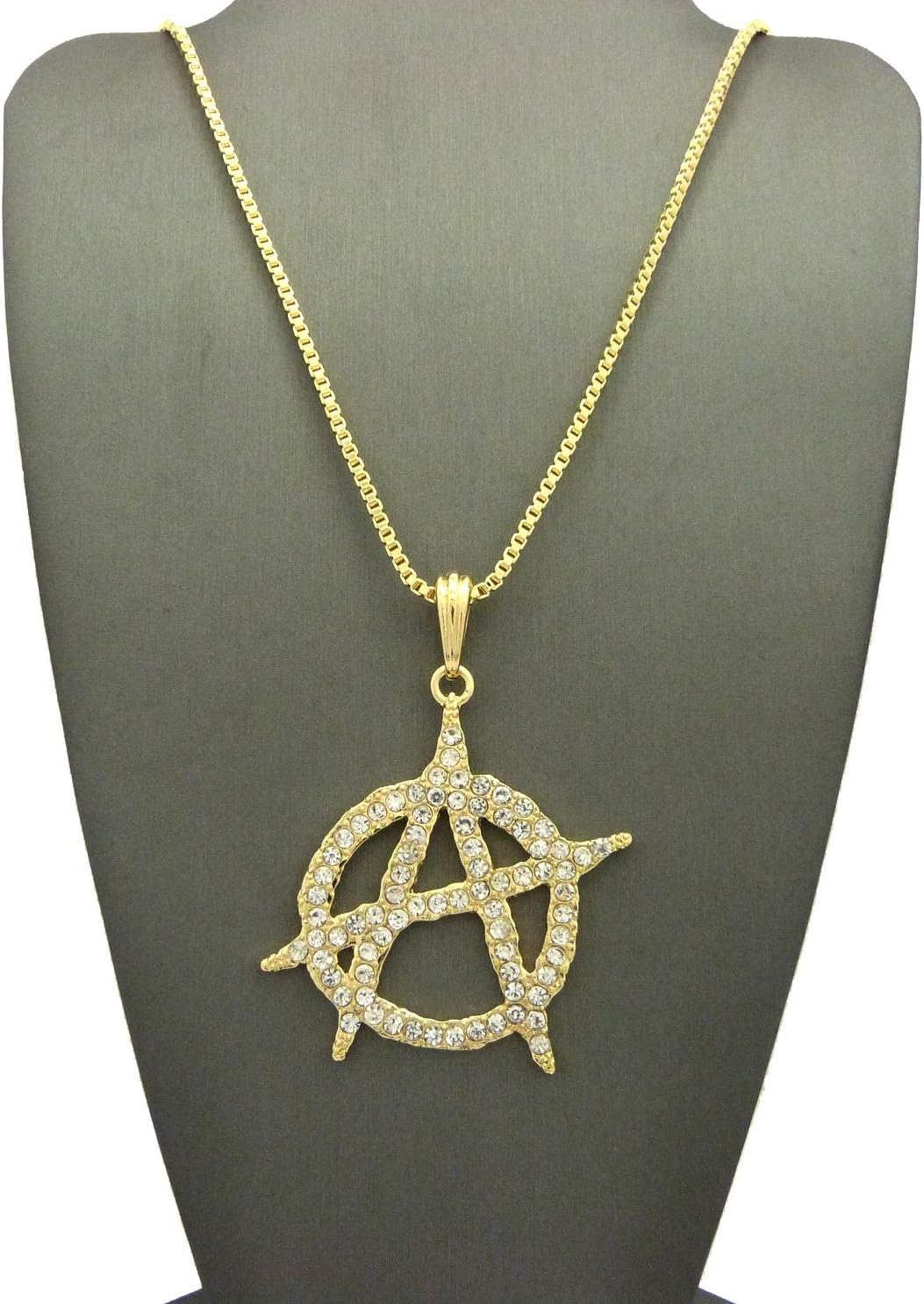 GWOOD Anarchy Pendant with Necklace