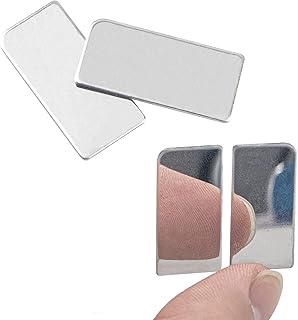 2Pcs Vgoohobby Metal Rearview Mirror RC Car Simulation Mirror Compatible with Traxxas TRX-4 Defender 1/10 RC Crawler Car