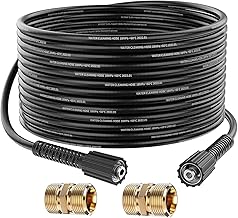 Tubo di prolunga per lavaggio a getto ad alta pressione 10m 33' M22 femmina Tubo di Ricambio per Idropulitrice con connettore filettato maschio M22 per connessione Karcher Standard M22-14
