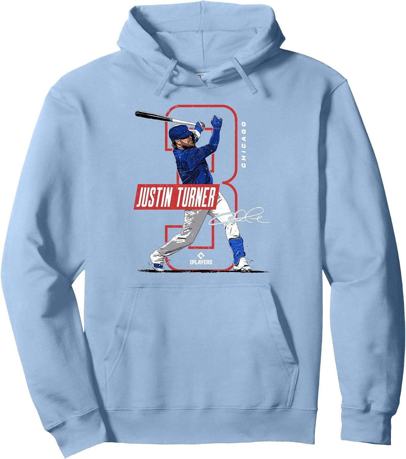 Justin Turner | Boston MLB Baseball Players| MLBJTU205M Pullover Hoodie