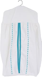 Baby Doll Bedding Unique Diaper Stacker, Aqua