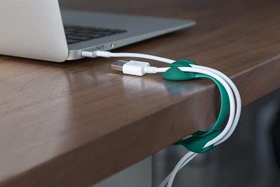 Bobino Desk Cable Clip - Slate (Cream)