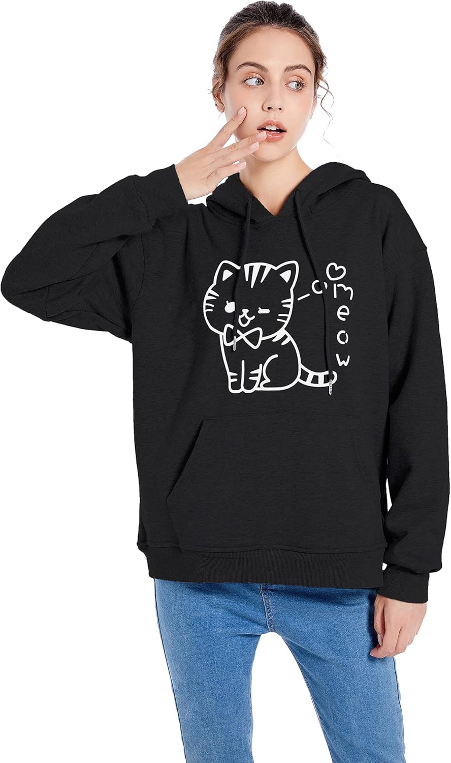 Cat Hoodies for Women Teen Girls - Image 4