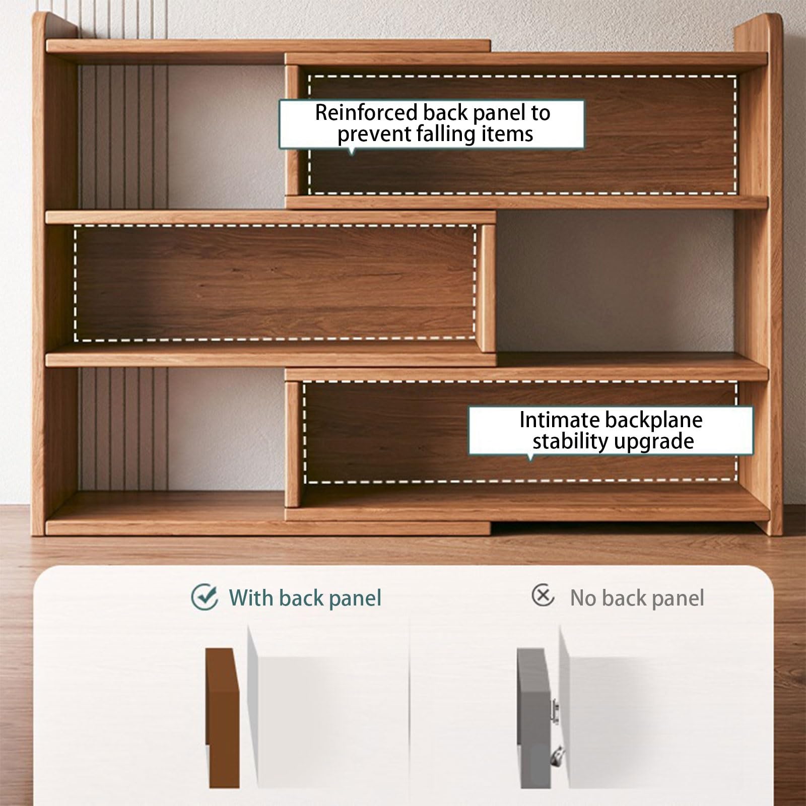 ART-GIFTREE Étagère de bureau en bois ART-GIFTREE Étagère de bureau en bois