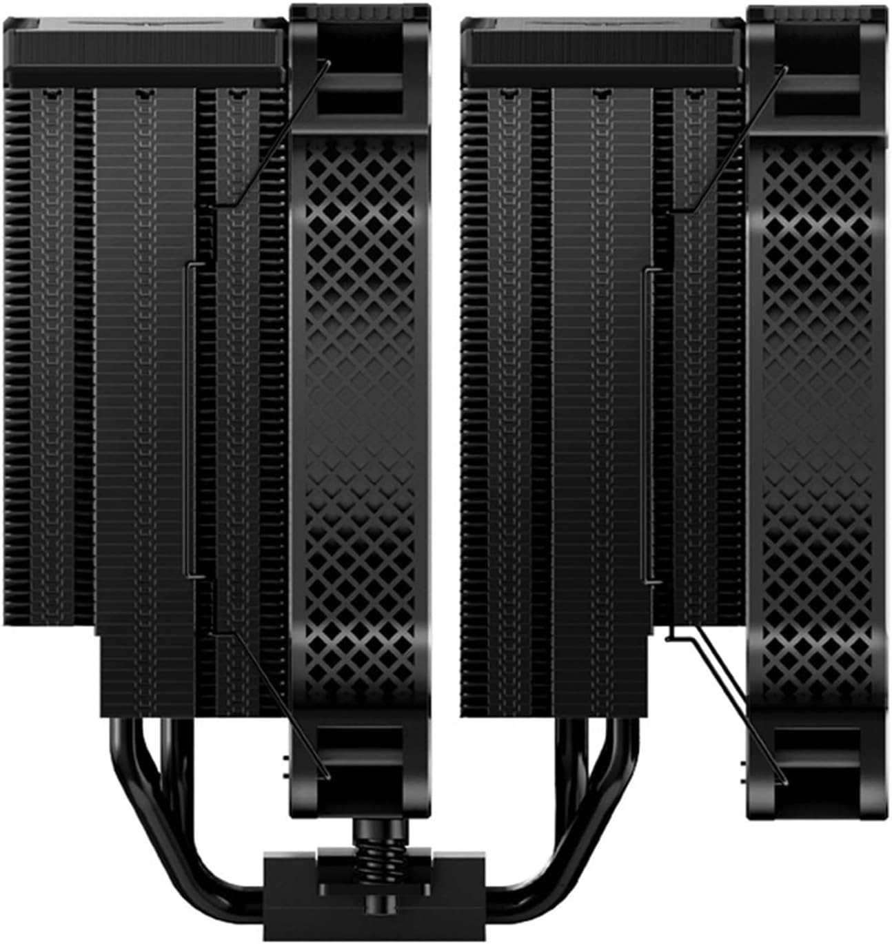 HX7280 Dual Tower CPU Cooler 7 Heat Pipes with 3 Fans 115X 1200 2011 2066 AM4 Radiator