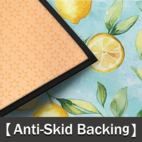 Miniatura 8 de Peacock Animal Feathers - Tapete para puerta de entrada interior, antideslizante, absorbente, 24 x 36 pulgadas, resistente al desgaste,