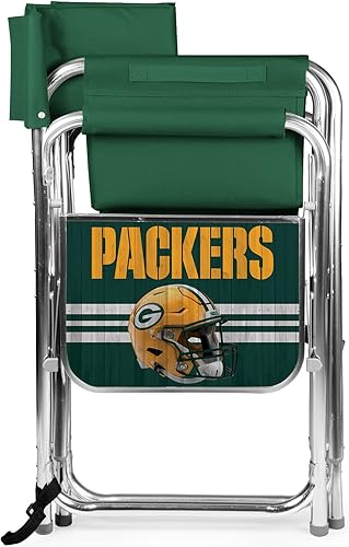Miniatura 5 de Picnic TIME NFL Unisex-Adult NFL Sports Chair with Side Table, Beach Chair, Camp Chair for Adults