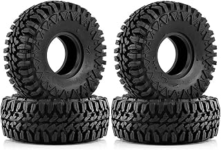 Compatible With Axial SCX10 For Capra For D90 For Redcat 4PCS 110mm 泥地形用 1.9インチ ゴムタイヤホイールタイヤ 1/10 RCクローラーカー RCタイヤセット