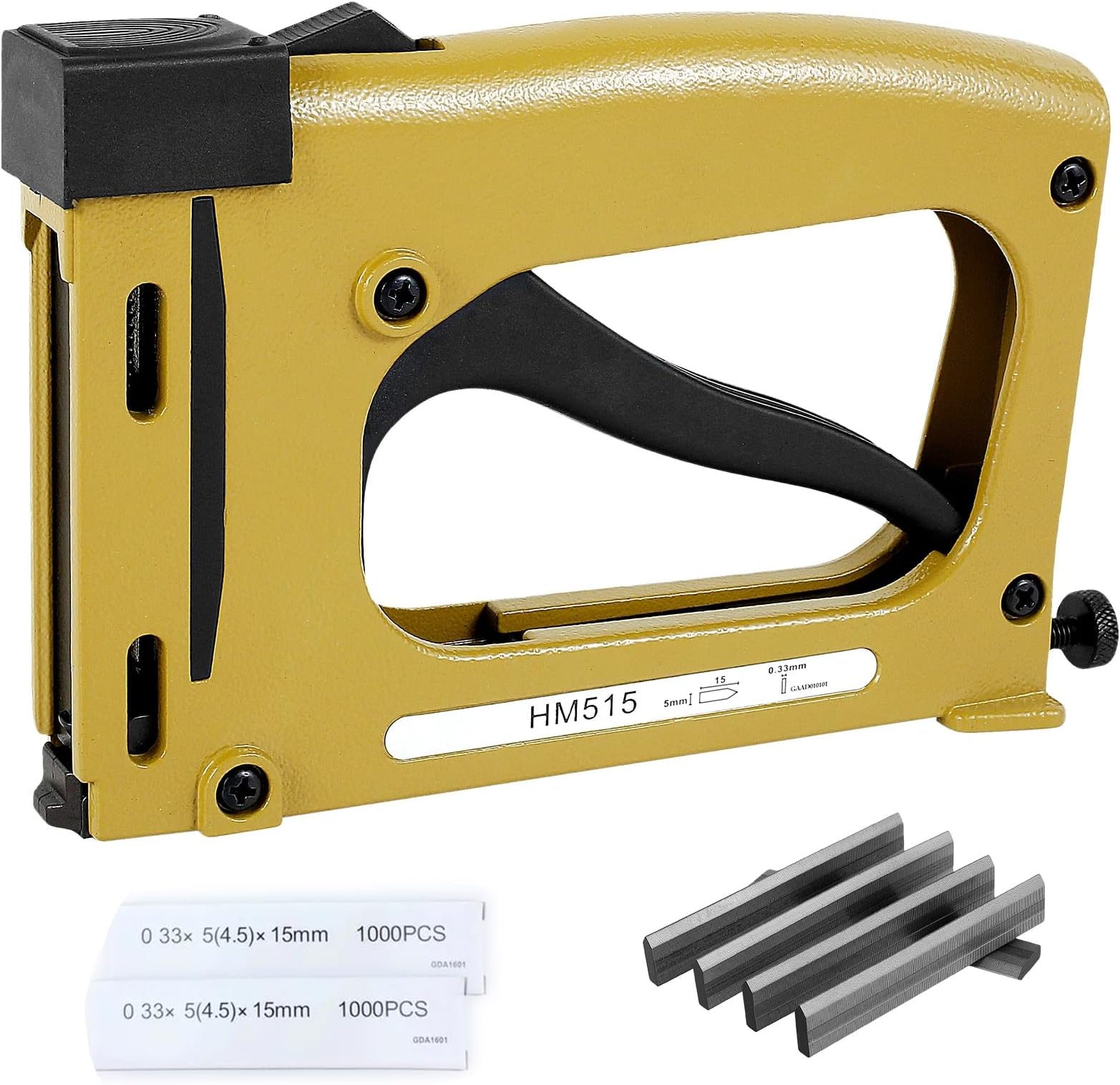 Picture Frame Stapler with 2000 Refill Points, Point Drivers for Picture Framing Hand Frame Stapler Picture Framing Supplies for Artist Framing Paintings and Pictures