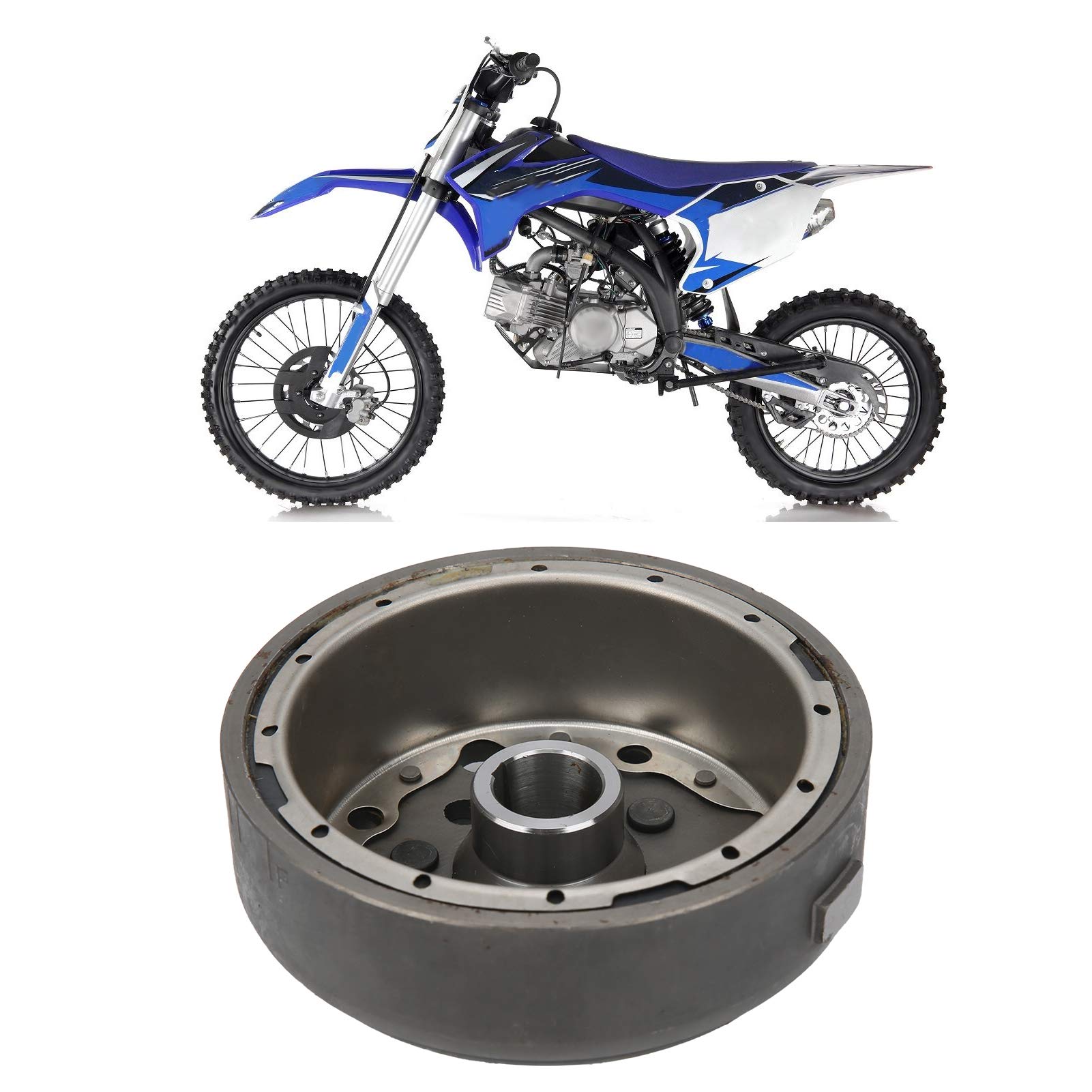 Magneto Stator Flywheel Rotor Adatto per Motore YX 140cc Start per Moto Trail Bike Thumpstar Accessorio di Qualità Superiore