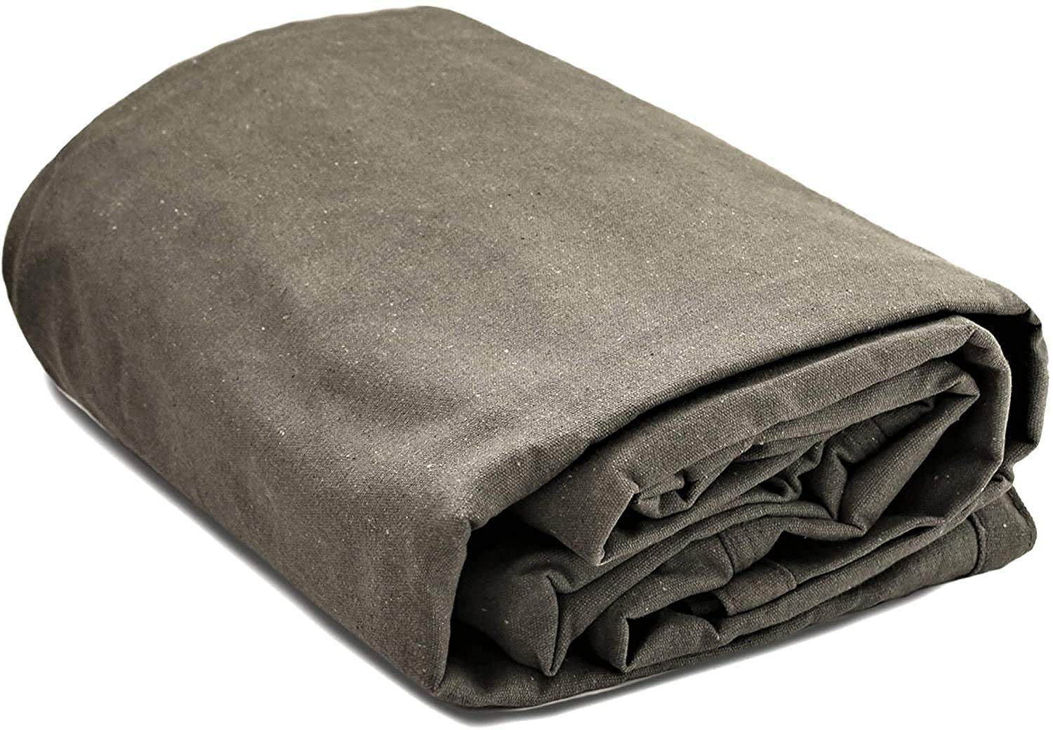 Heavy Duty Tarpaulin 600 GSM Canvas Waterproof Tarpaulin UV Resistant TARP, RUSTPROOF Reinforced Eyelets Commercial Military Grade, Industrial TIRPAL (6 x 9 FT) (B0BYX6Q822) Amazon Price History, Amazon Price Tracker