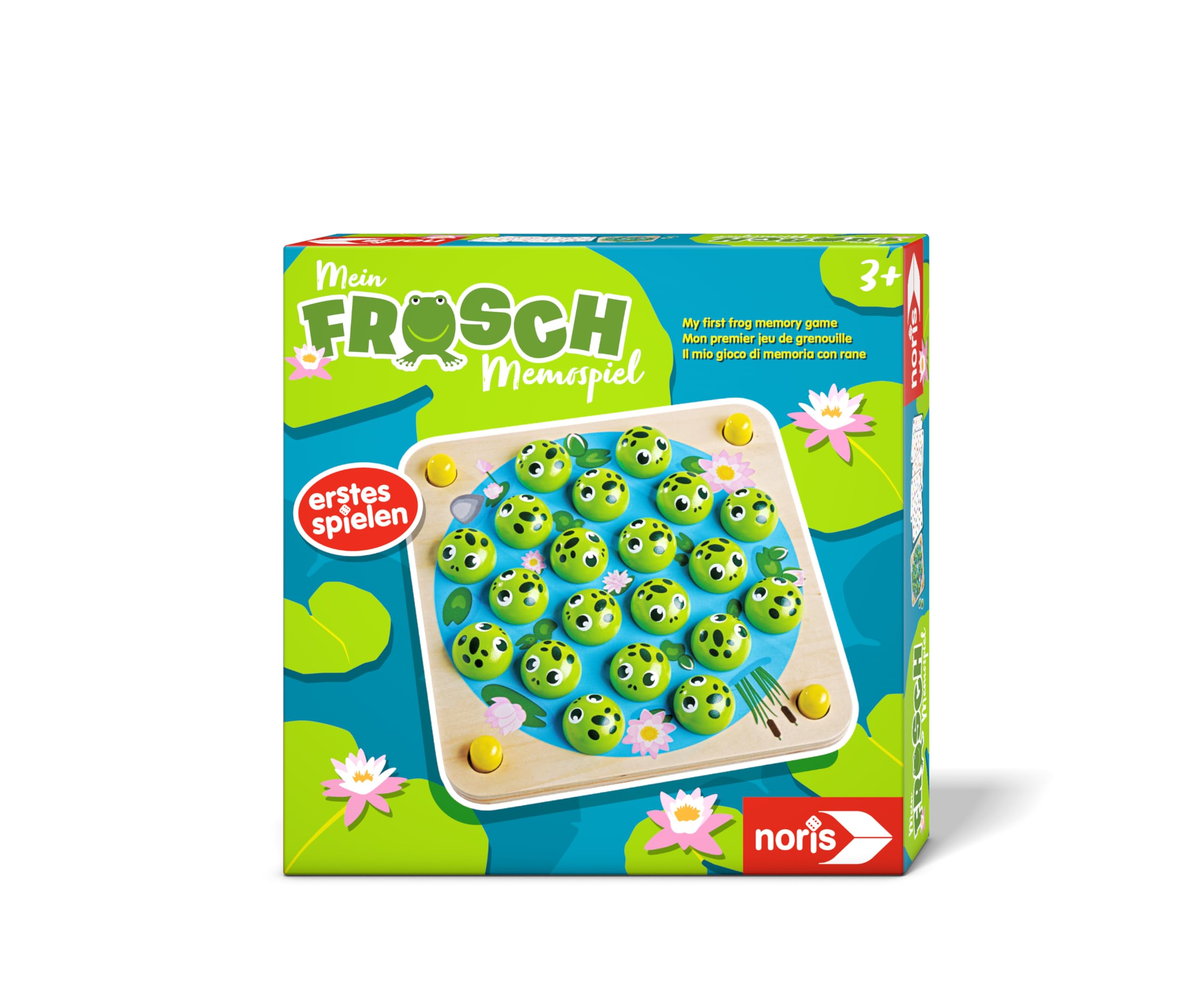 Noris 606012168 First Play My Frog Memo Game from 3 Years