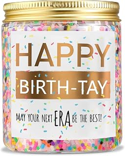 Music Lover Happy Birthday Scented Candle with Lavender Scent for Fans -Birthtay Merch Gifts with Next Era for Party Decorations, Mother's Day Nurse Graduation Gift