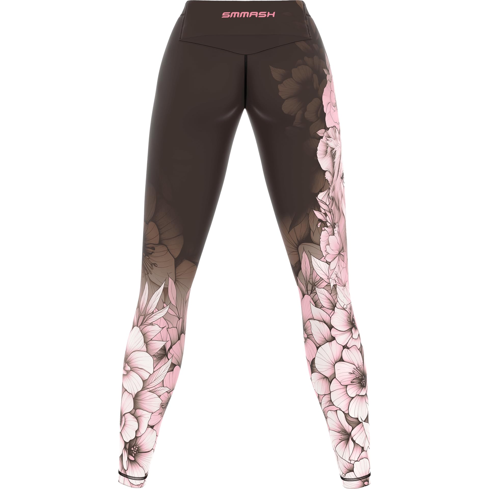 SMMASH Leggings Damen - Sportleggings Lang - Laufhose mit Tasche - Atmungsaktiv Schnelltrocknend - Second Skin Technologie