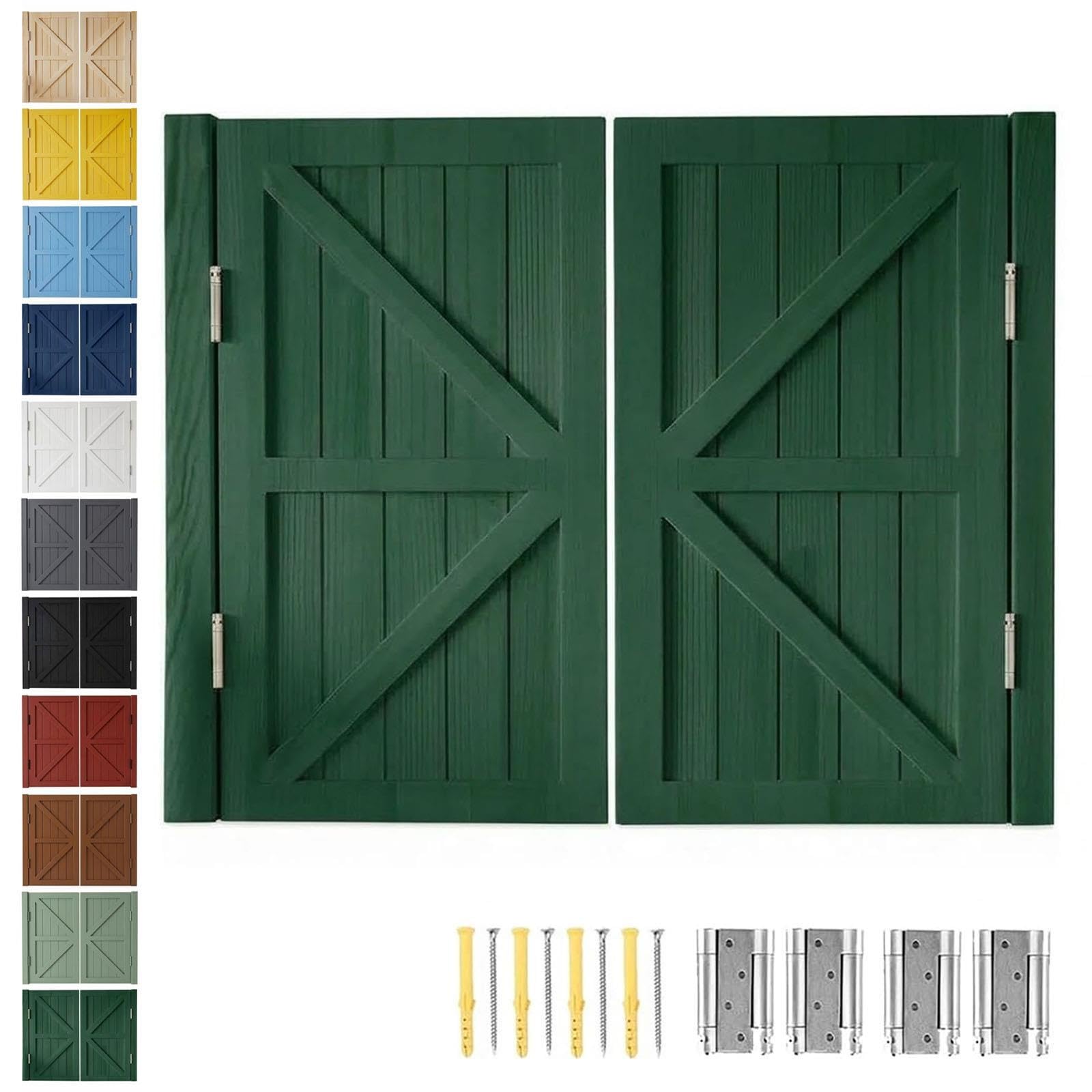 Puerta abatible de madera, Puerta batiente doble, Puertas de Bar de Salón