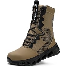 Mens Military Tactical boots Waterproof and dust proof work boots Desert boots Lightweight outdoor hiking boots Motorcycle shoes